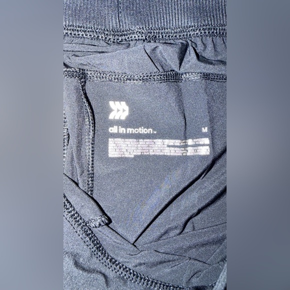 All in Motion Black Joggers Track Pants - Picture 5 of 12